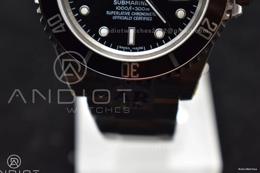 16610 Steel SH3135 Edition Best V on Bracelet Submariner 1136 Bright Black ARF1:1 SS 904L LN 1015